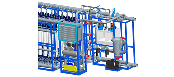 Containerized CMF Water Purification System
